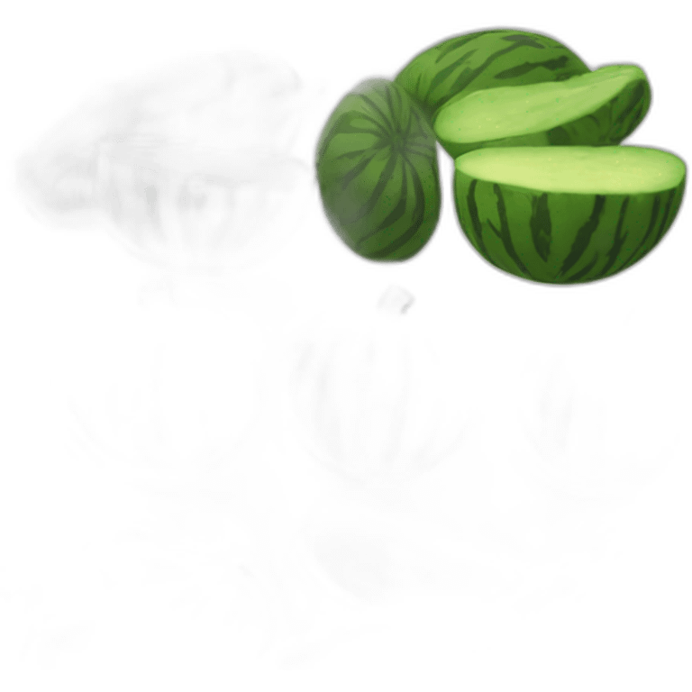 2 black mellons emoji