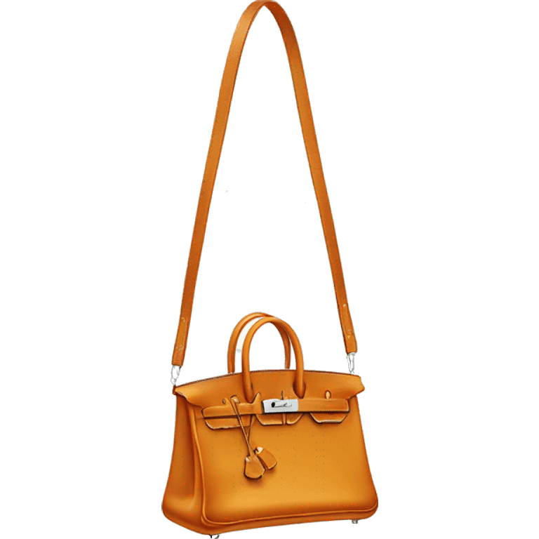 Сумка Hermes birkin  emoji