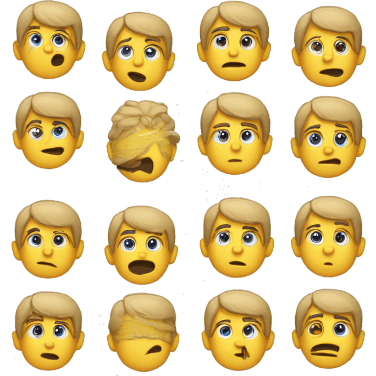 emoji nervioso mirando para al lado emoji