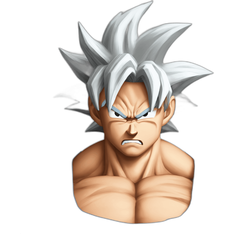 Goku angry emoji