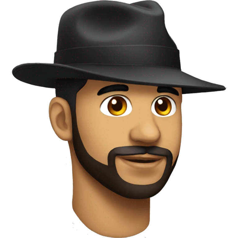 drake with hat emoji