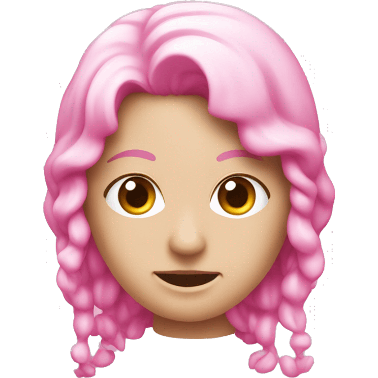 A pink water Botrel emoji