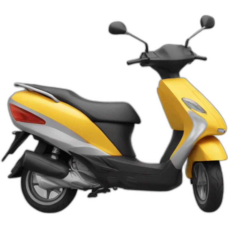 Ilonaxau sur un scooter emoji