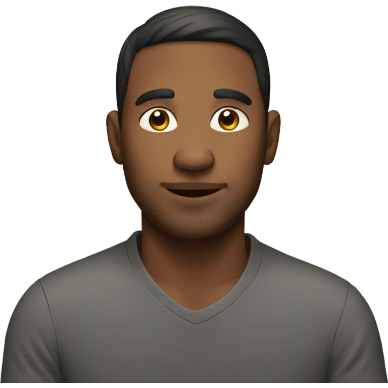 male portrait emoji