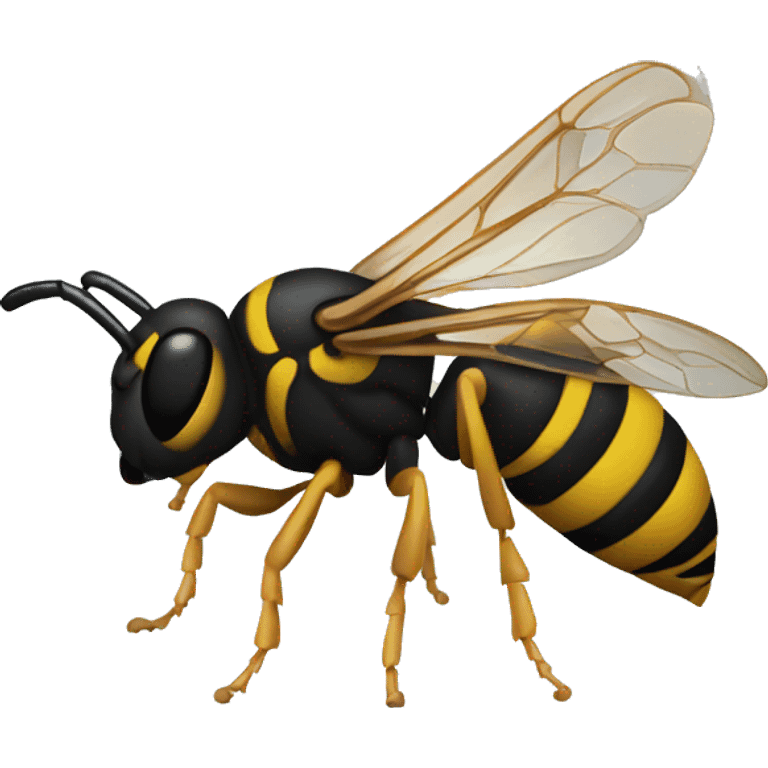 Wasp intoxicated emoji