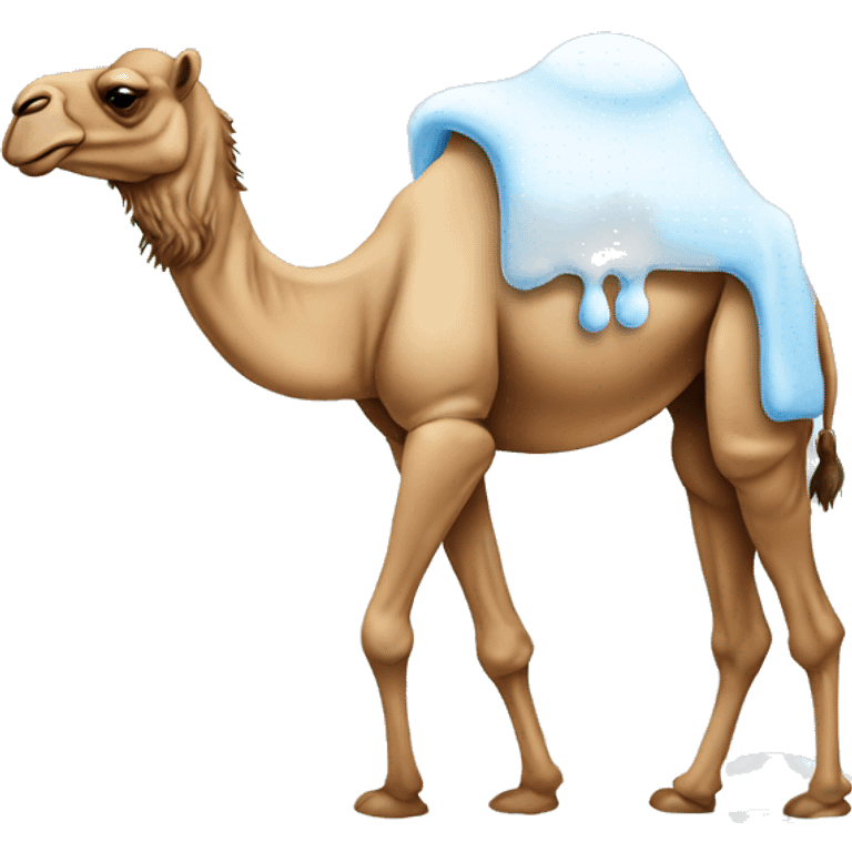 Camel with cold  emoji