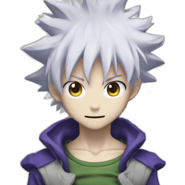 Killua hunter x hunter emoji