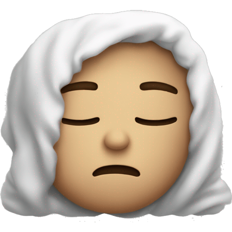 Sleepy emoji