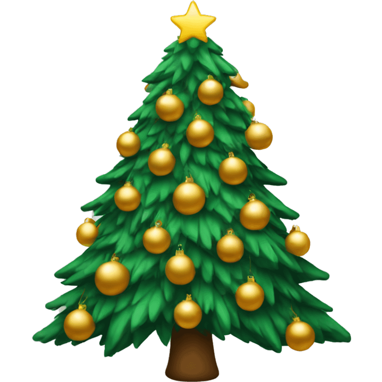 Christmas tree emoji