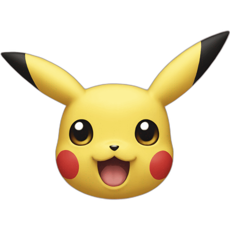 Pikachu head emoji