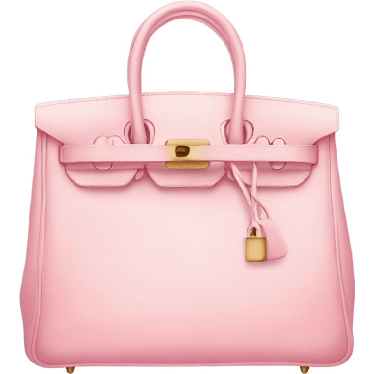 baby pink birkin bag  emoji