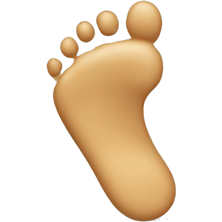 foot emoji