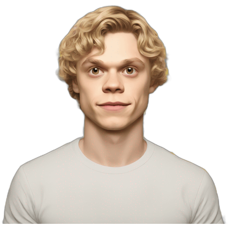 Evan Peters emoji