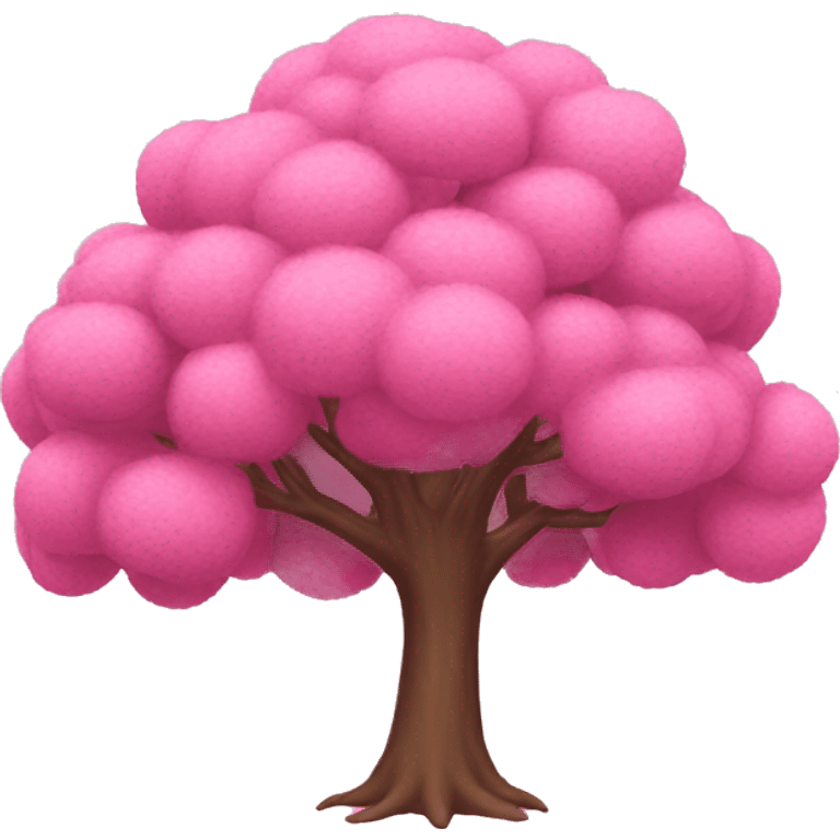 pink tree emoji