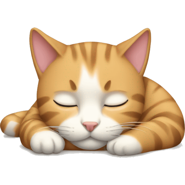 Sleeping cat  emoji