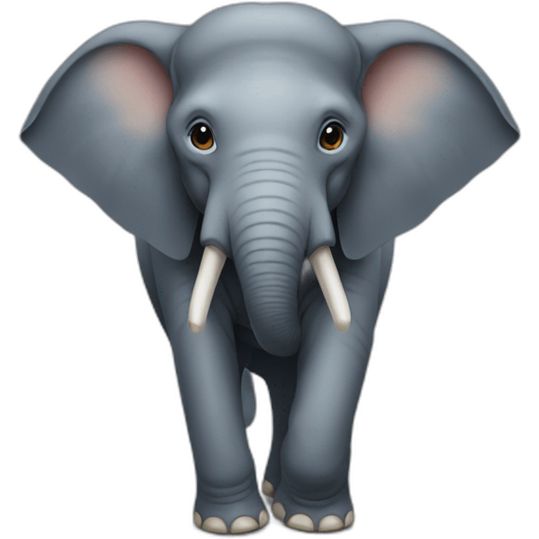 Asian elephant emoji