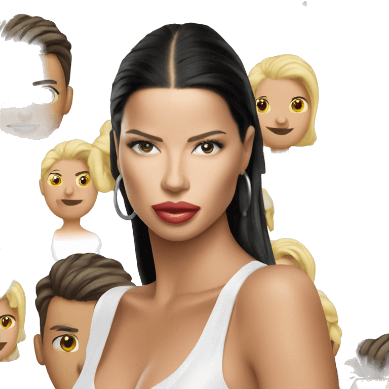 Adriana Lima emoji