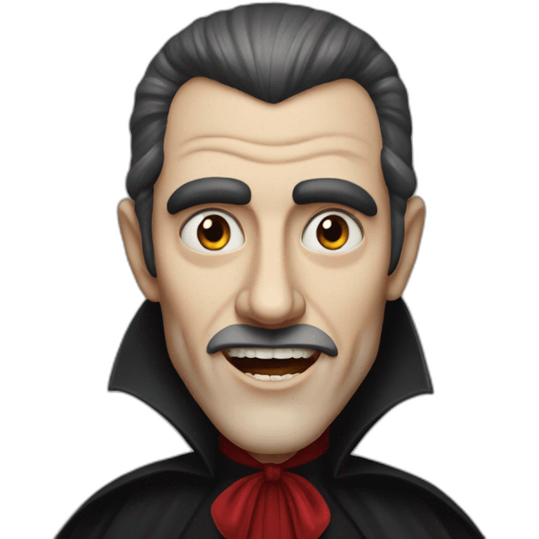 realistic dracula emoji