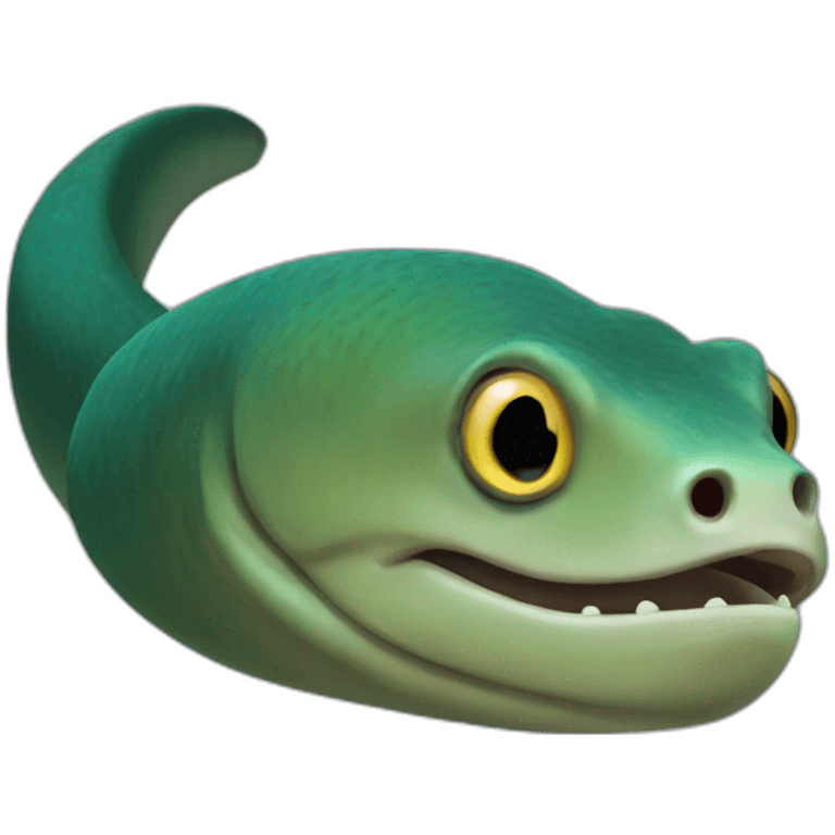 moray eel emoji