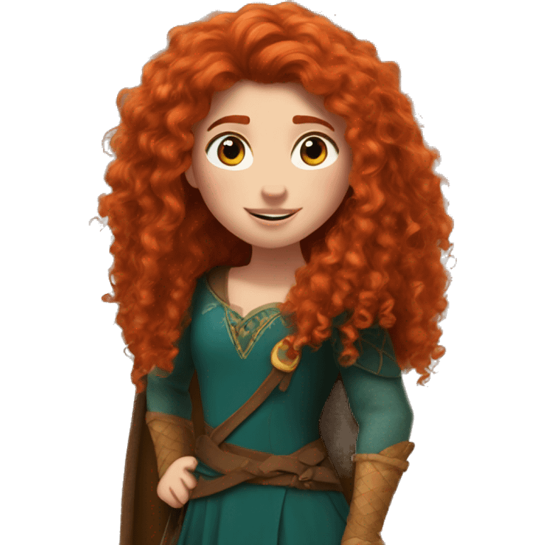 Merida Disney  emoji