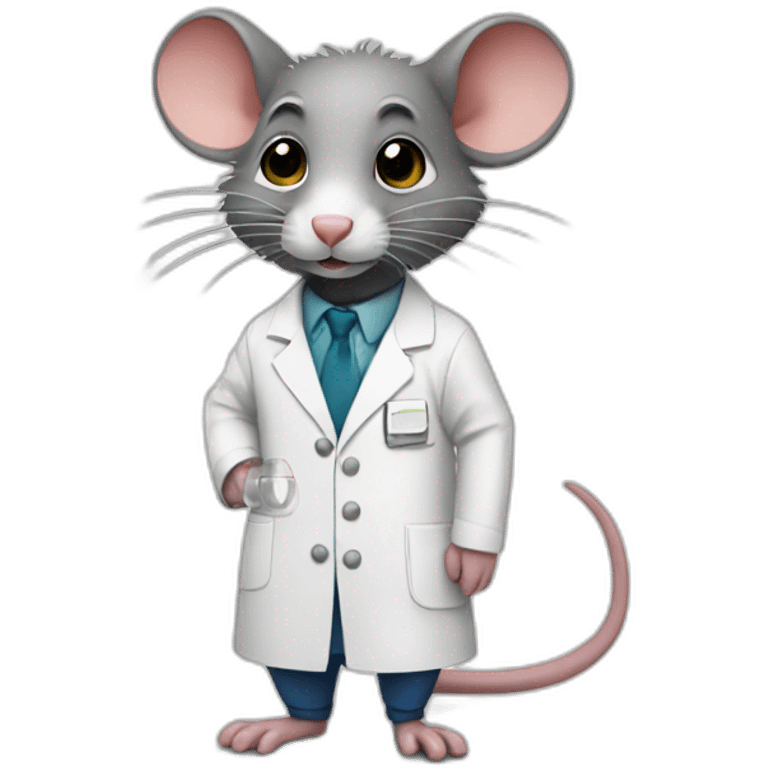 rat scientist emoji