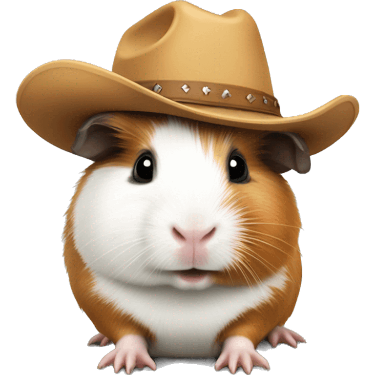 guinea pig with cowboy hat emoji