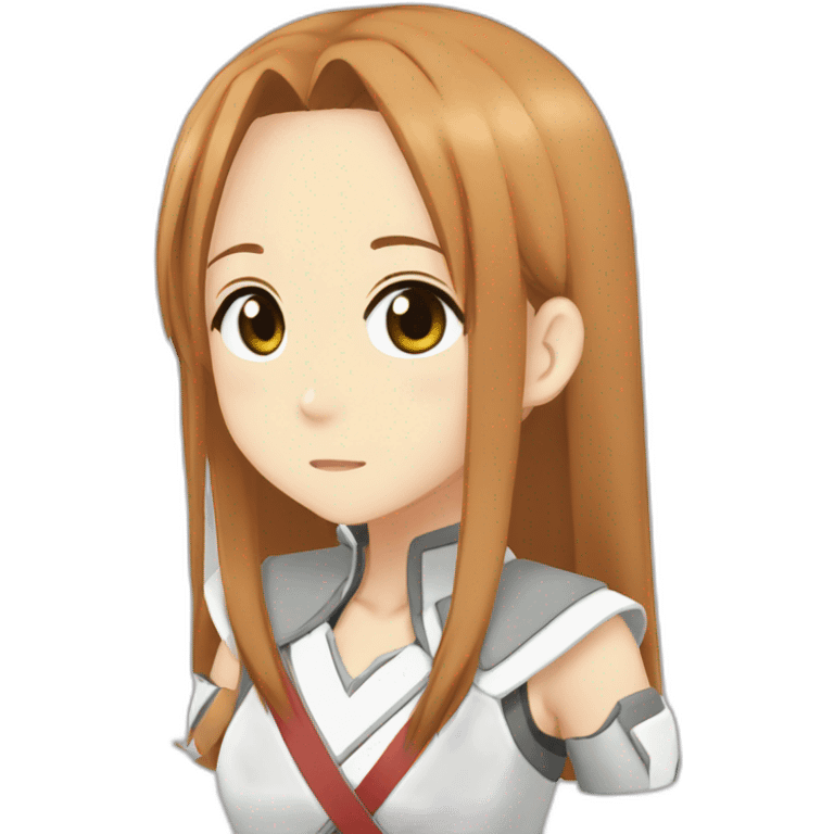 Asuna from sword art online emoji