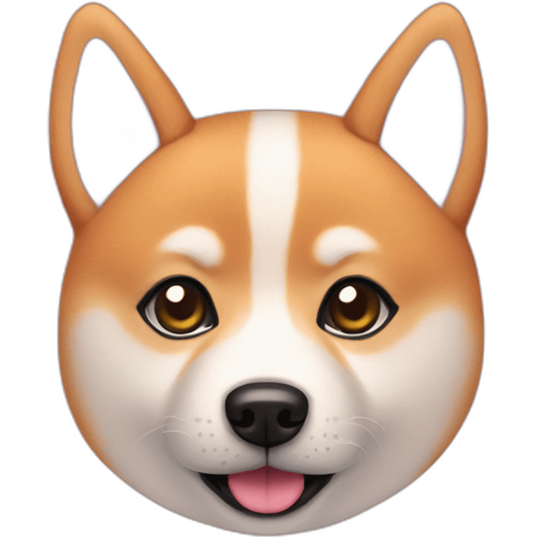 Pink Shiba emoji