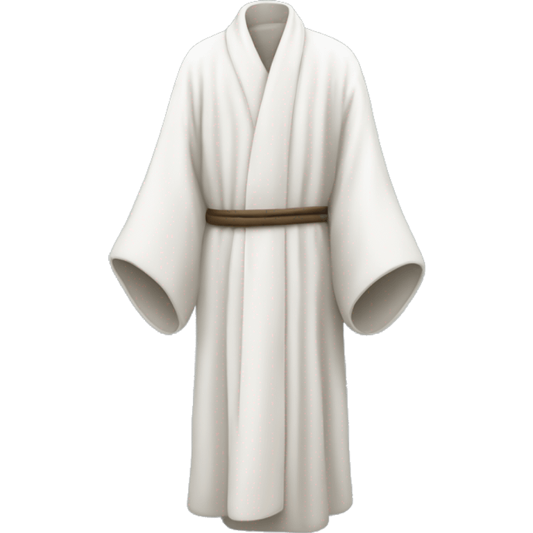 White robe emoji