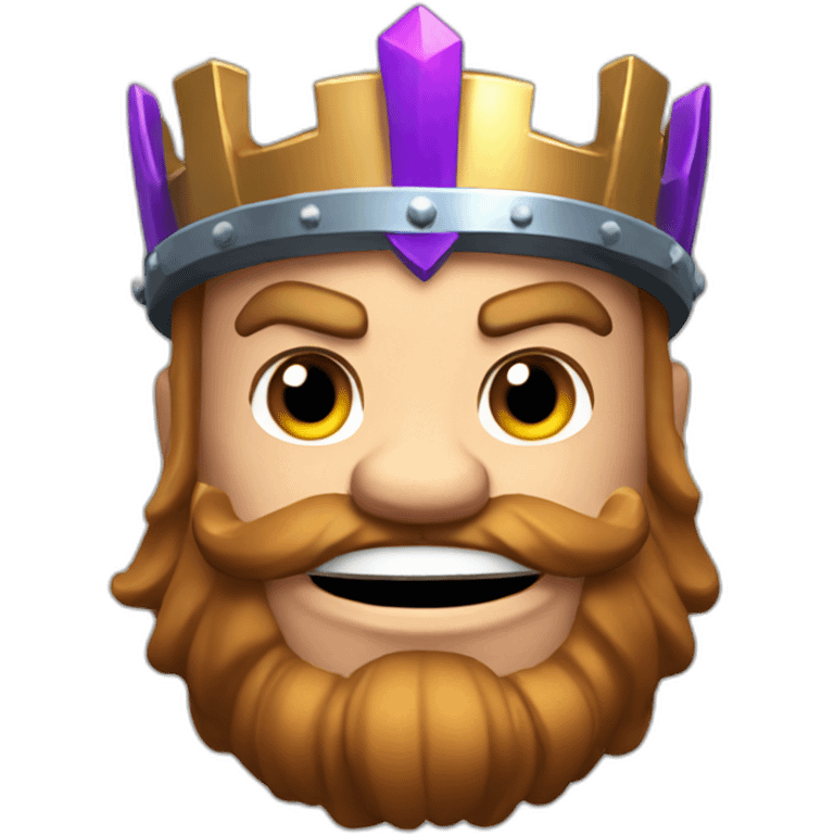 clash royale king emoji