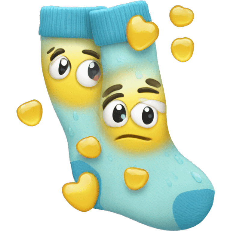 wet socks emoji