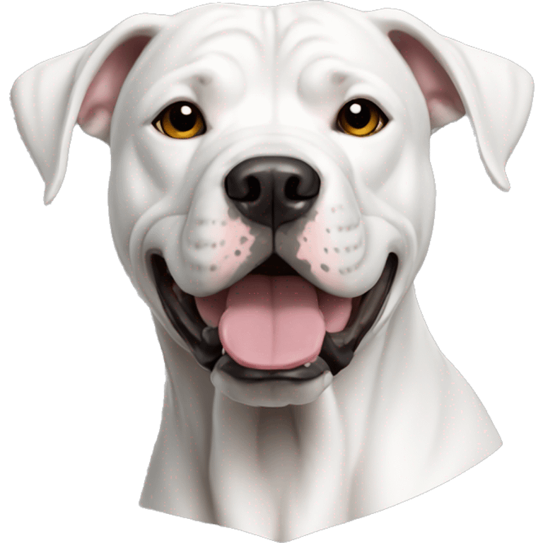 Dogo Argentino Dog Breed Full Body emoji