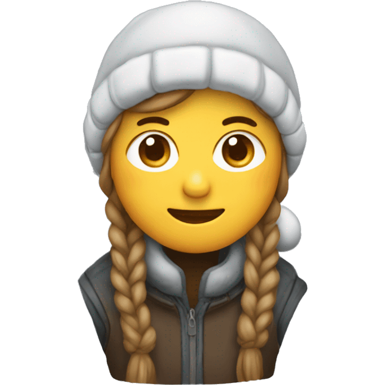 Winter earflap emoji