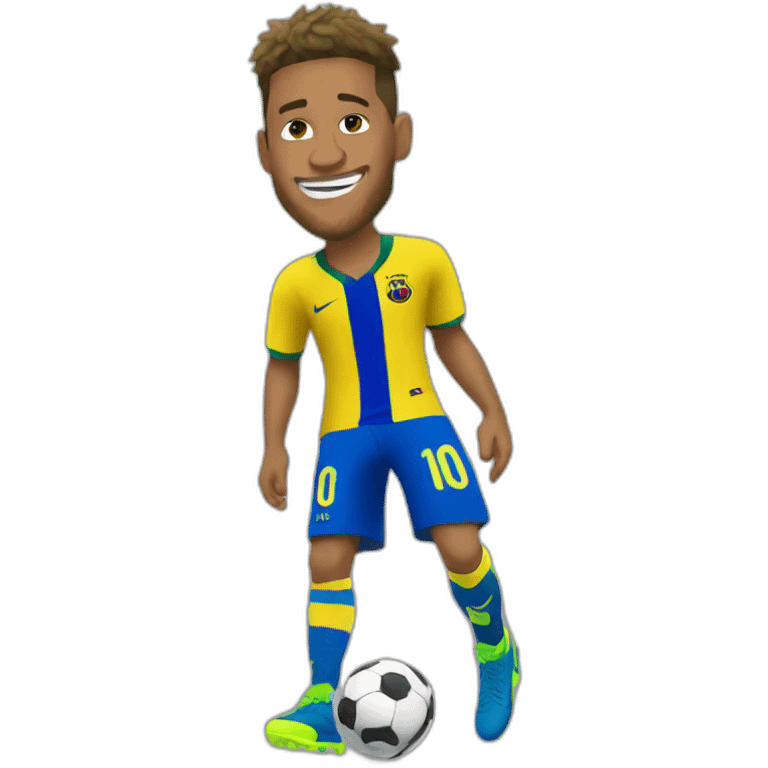 neymar playing emoji