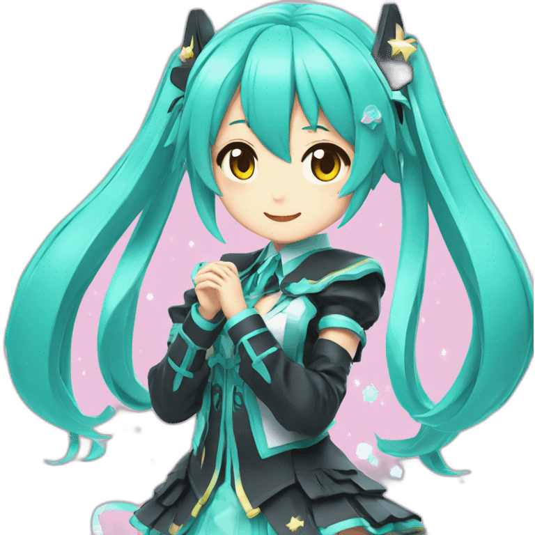 magical mirai miku emoji