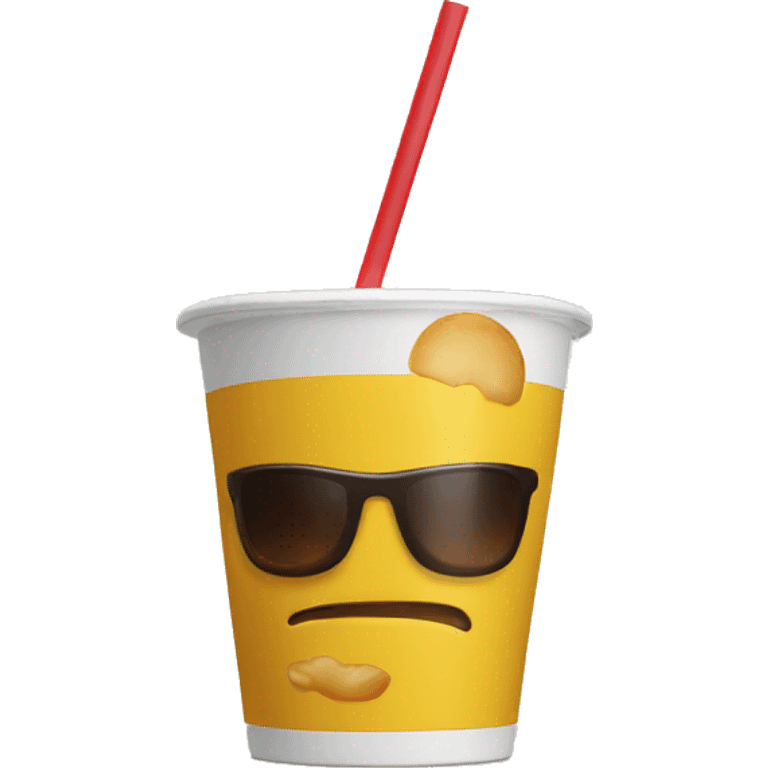 mc donald drink cup emoji