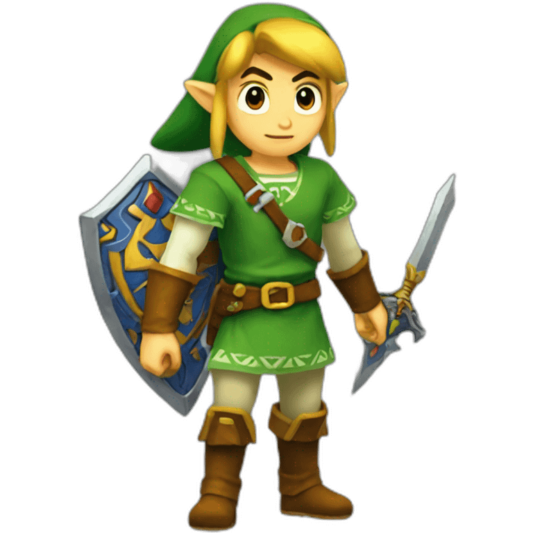 Link dans zelda emoji