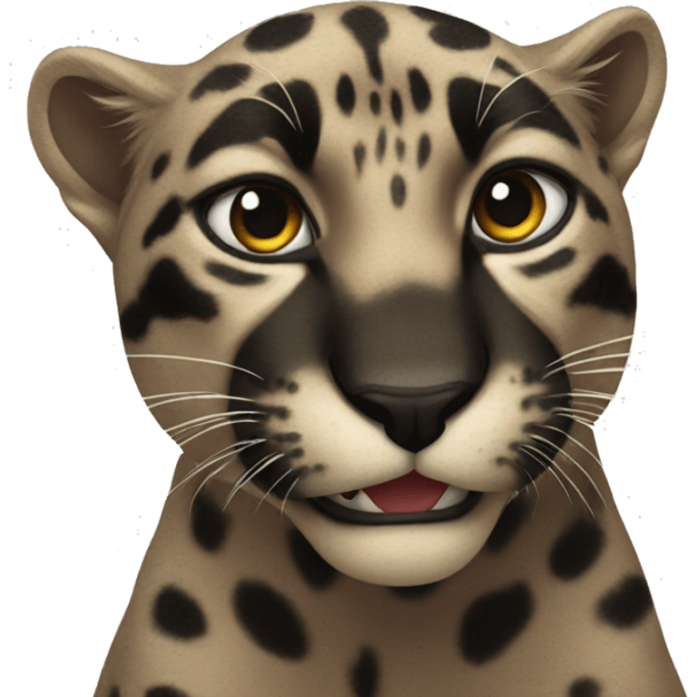 panther rearing asthetic  emoji