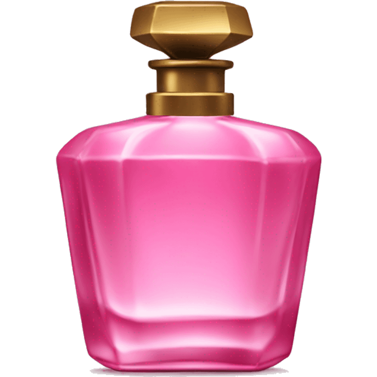 Pink expensive bottle of perfume emoji