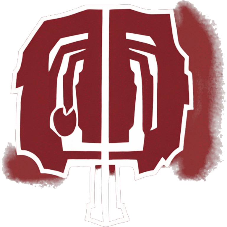 Indiana Hoosiers logo emoji