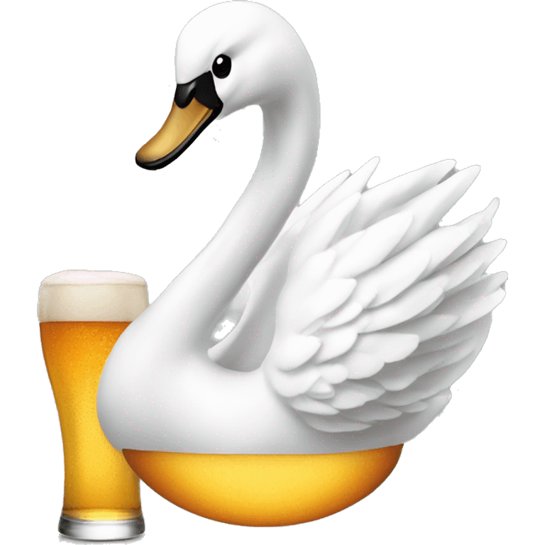 Swan Draught Beer emoji