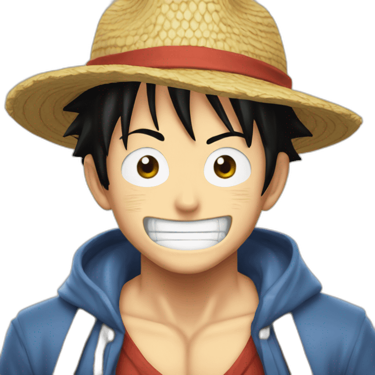 Luffy emoji