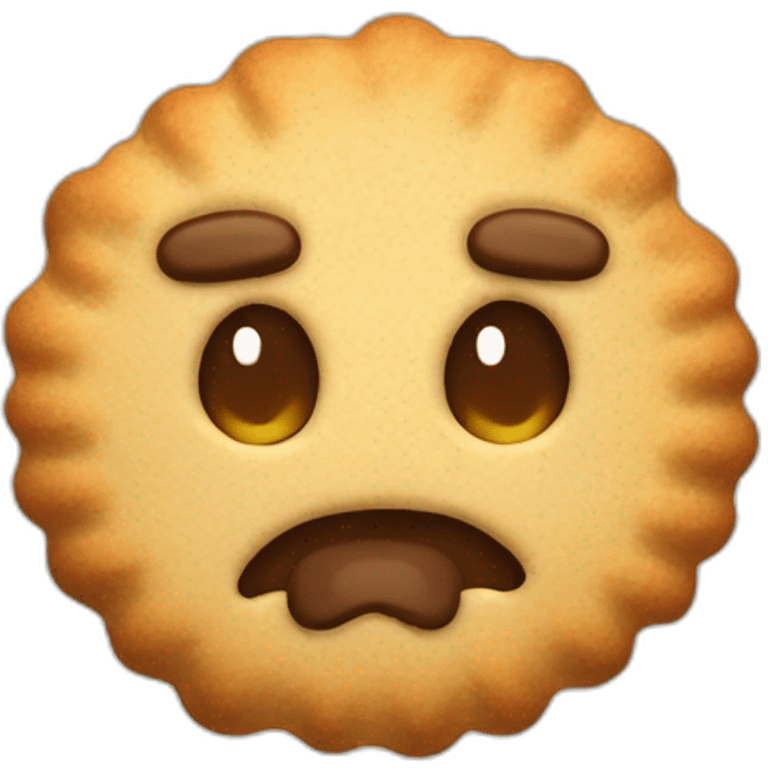 Biscuit, aggressive  emoji