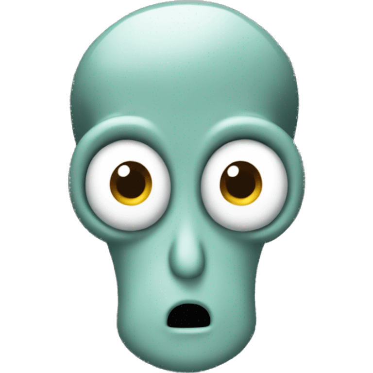 Squidward  emoji