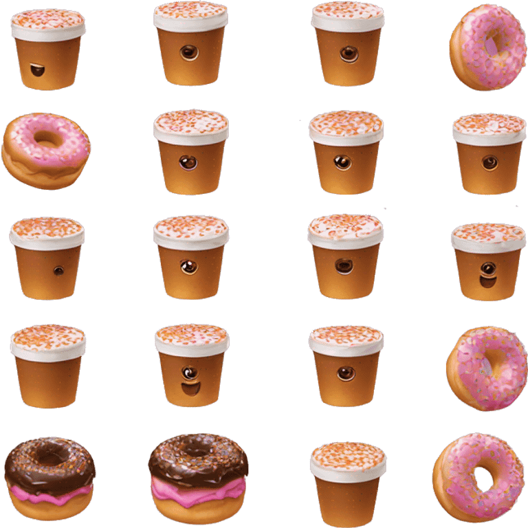 Dunkin donuts emoji