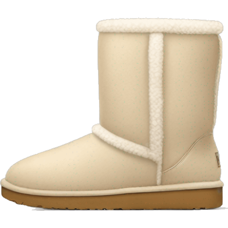 light beige uggs  emoji