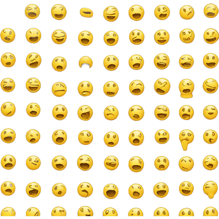 yellow smiley experiencing transcencion emoji