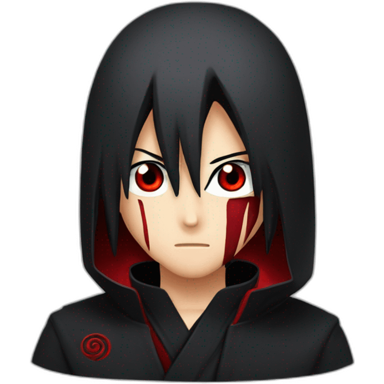 Itachi sharingan emoji