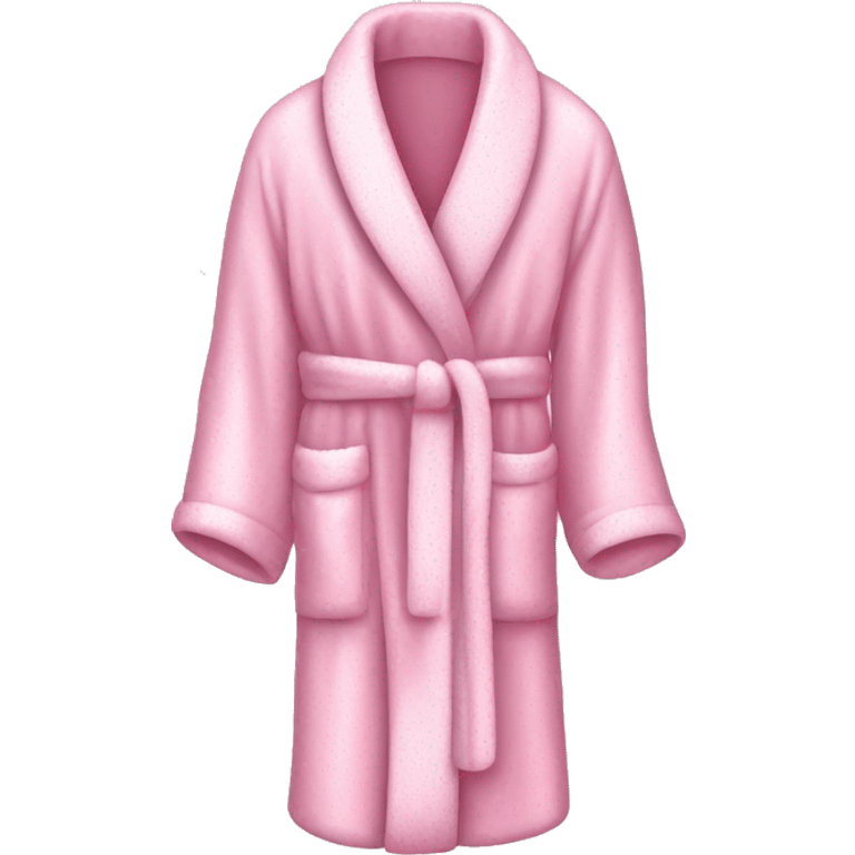 pastel pink sparkly dressing gown emoji