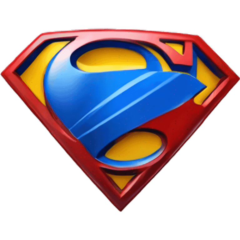 logo of superman emoji